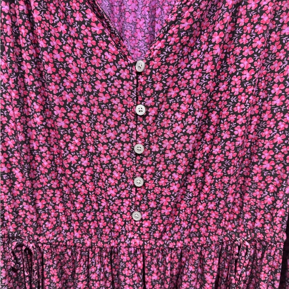 LOFT medium petite Fall dress long sleeve - Picture 2 of 4